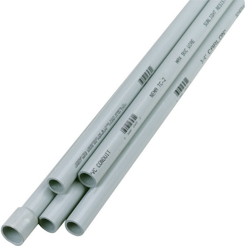 Cantex 3/4 in. Dia. x 10 ft. L Electrical Conduit Rigid PVC