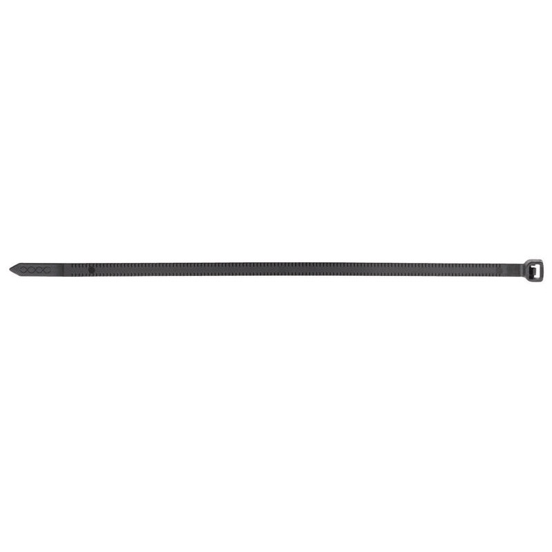 Catamount Twist Tail 7 in. L Black Cable Tie 50 pk