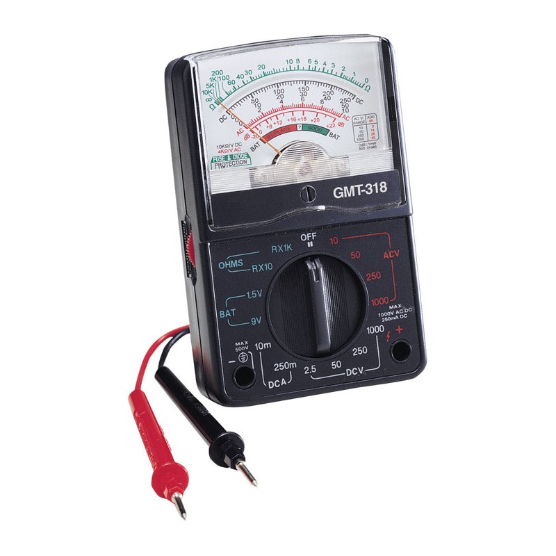 GB Analog Multi-Tester Black