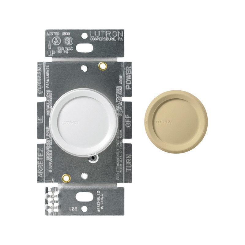 Lutron 5 amps 600 watts Three-Way Dimmer Switch Multicolored