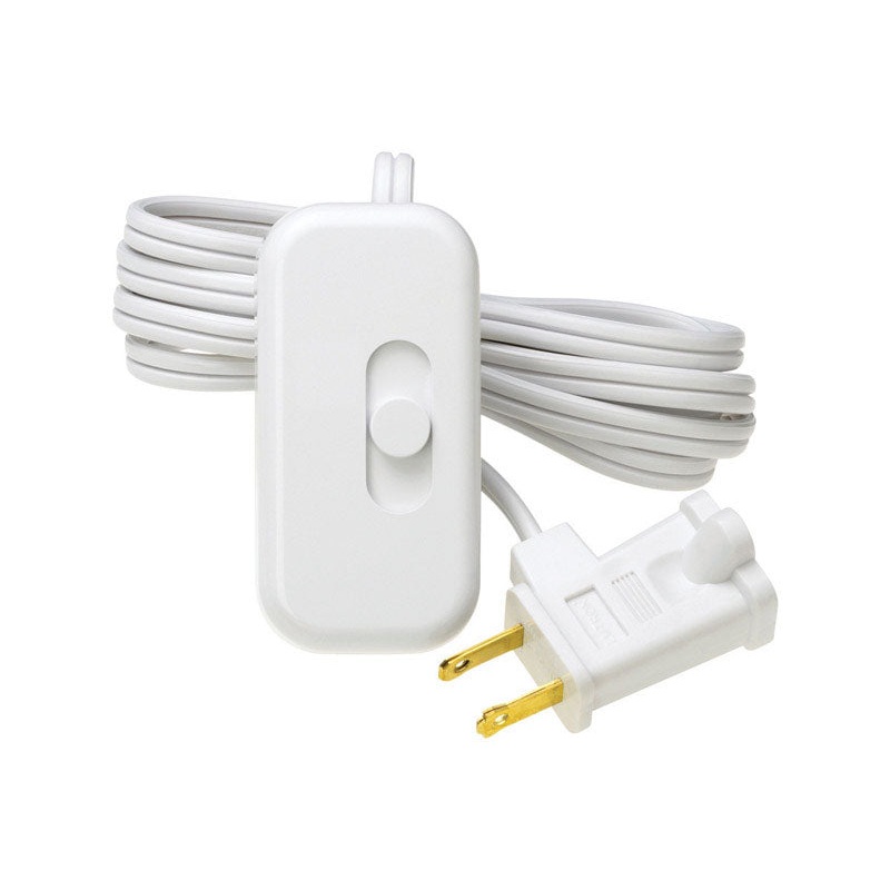 Lutron Credenza 1 amps 100 watts Plug-In Lamp Dimmer White