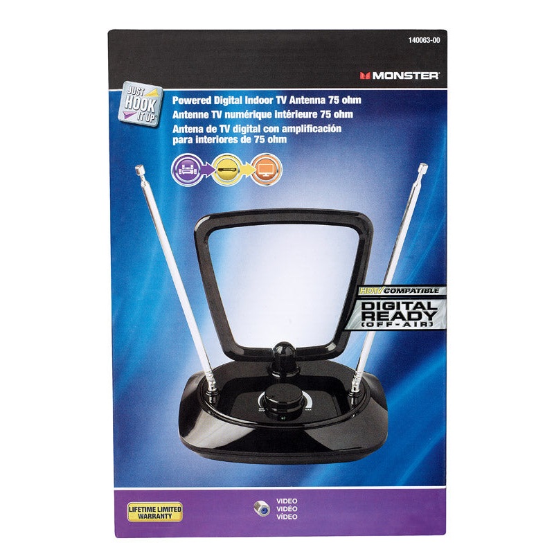 Monster Cable VHF Indoor Television Antenna Mast 1
