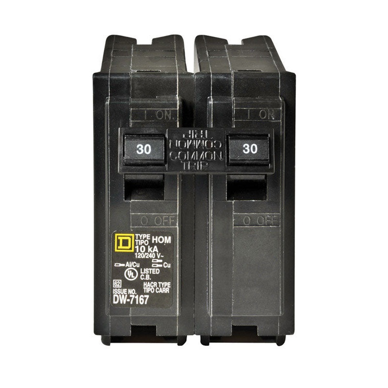 Square D HomeLine Double Pole 30 amps Circuit Breaker