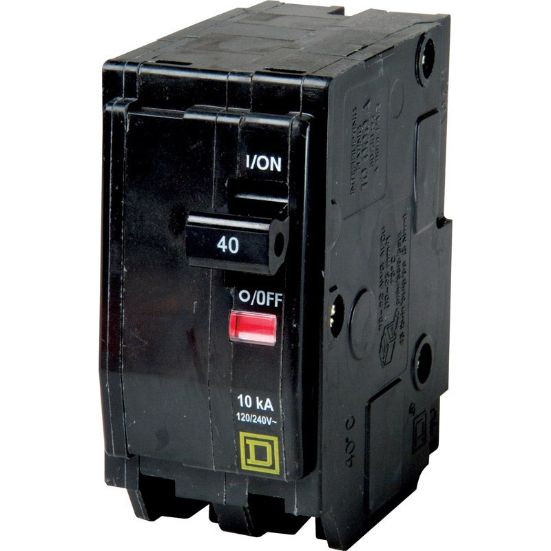 Square D QO Double Pole 40 amps Circuit Breaker