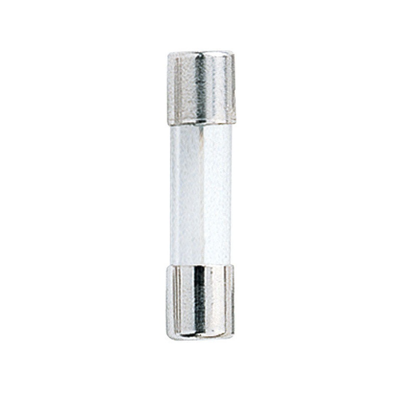 Bussmann Fast Acting Glass Fuse 0.5 amps 250 volts 5 mm Dia. x 20 mm L 2 pk For Electronic Circuit