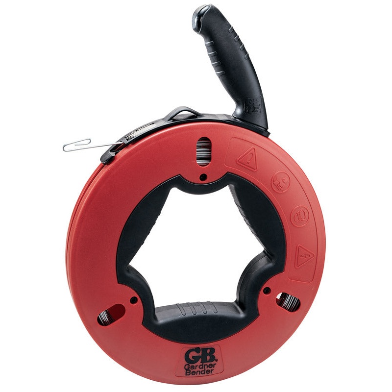 GB 0.1 in. W x 125 ft. L Steel Fish Tape