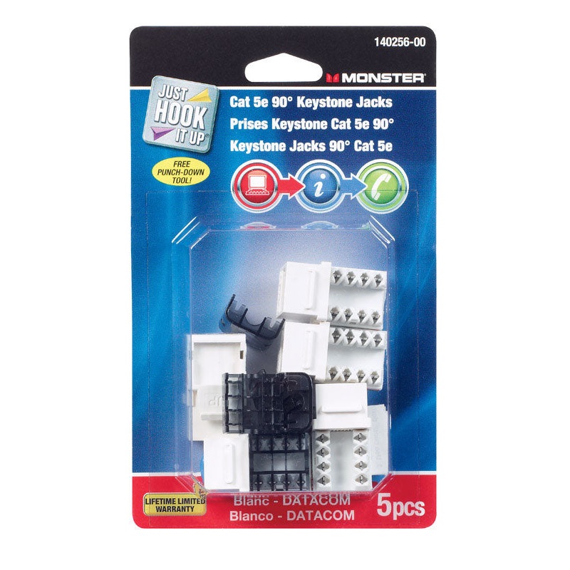 Monster Cable Keystone Jacks 5