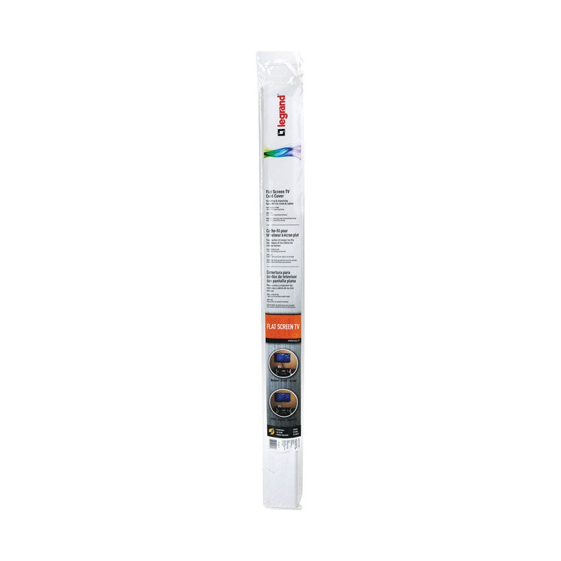 Wiremold 3-1/2 in. Dia. x 4 ft. L Cord Cover Plastic