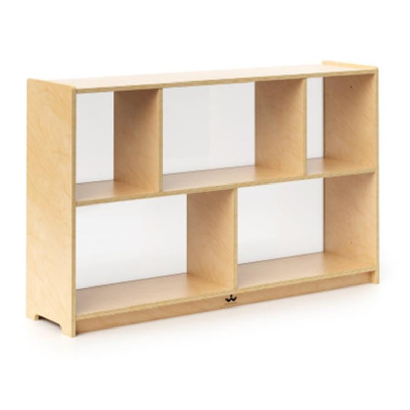 Acrylic Back Storage Cabinet 30 H