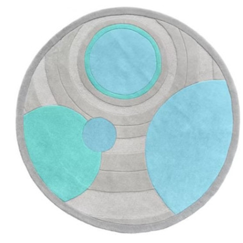 Breeze.upp Round Circle Pattern Carpet