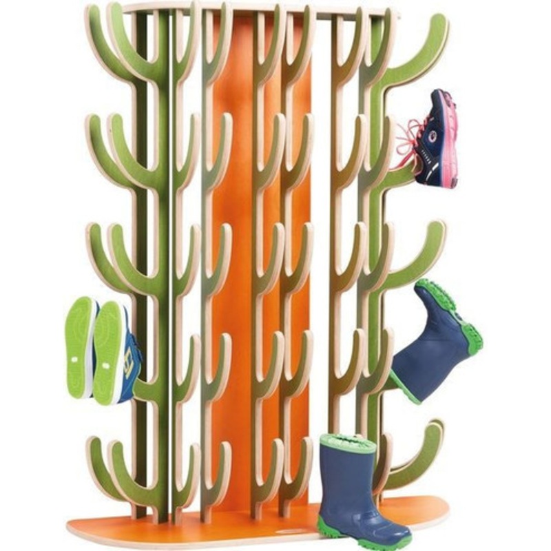 Cactus Style Wall Mounted Boot Rack