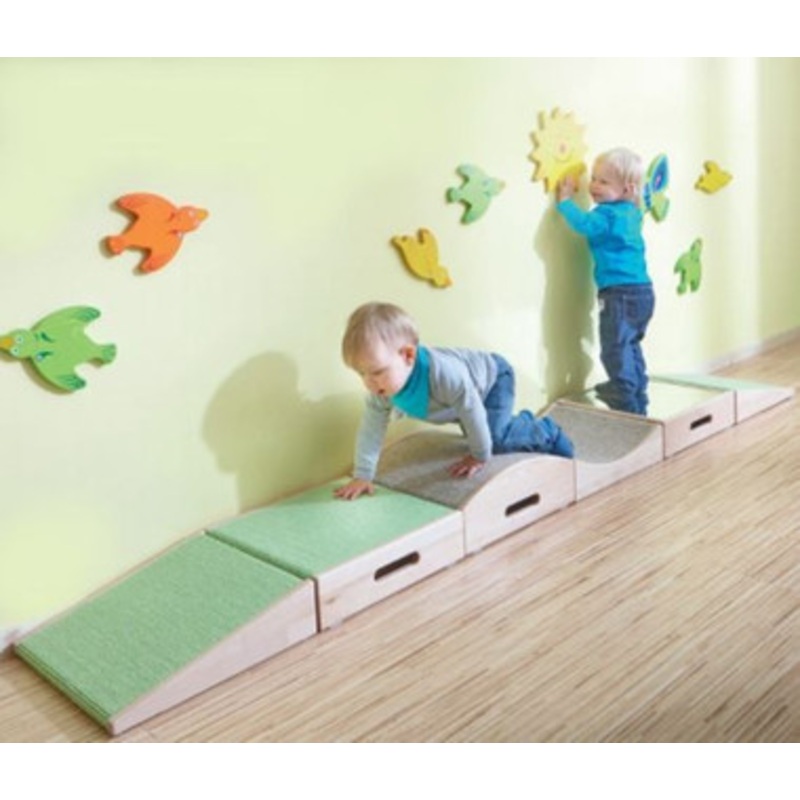 Carpeted Climbing Platform Combination #1 – Small