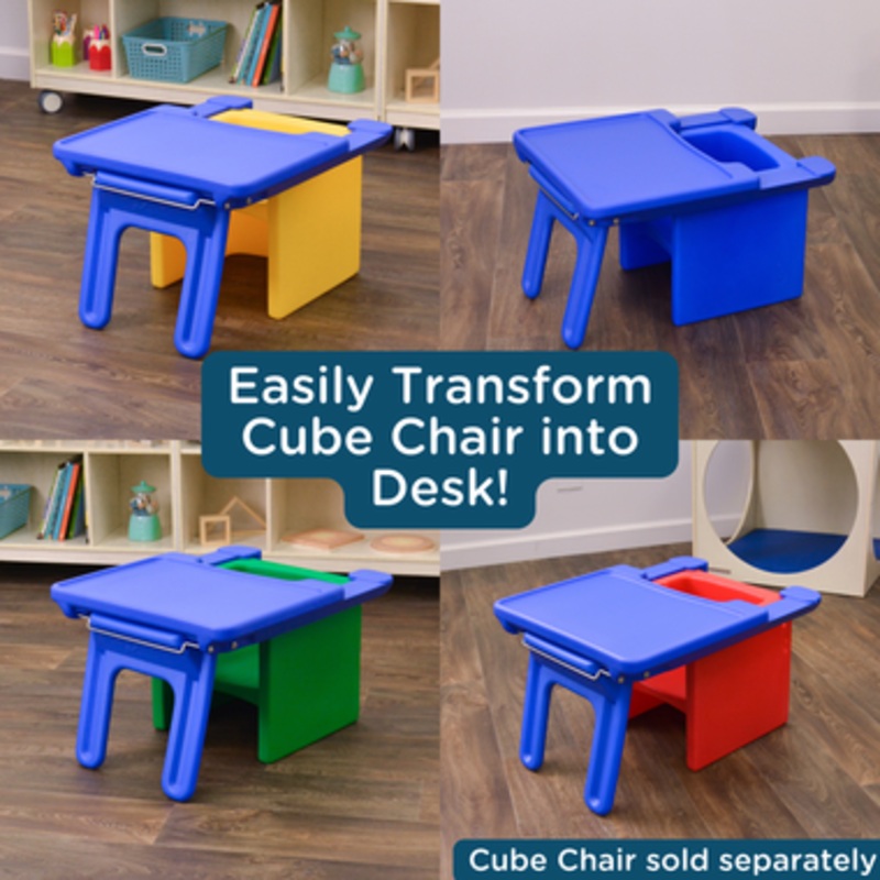 Edutray – Turn Cube Chair Into Desk
