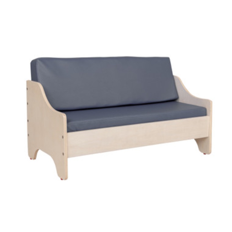 Everyday Kid’s Lounge Sofa – Gray Cushions – Assembled