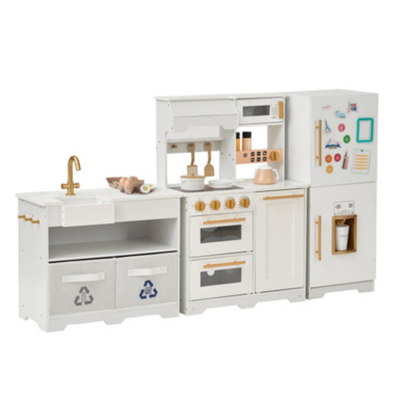 Little Chef Atlanta Large Modular White Play Kitchen