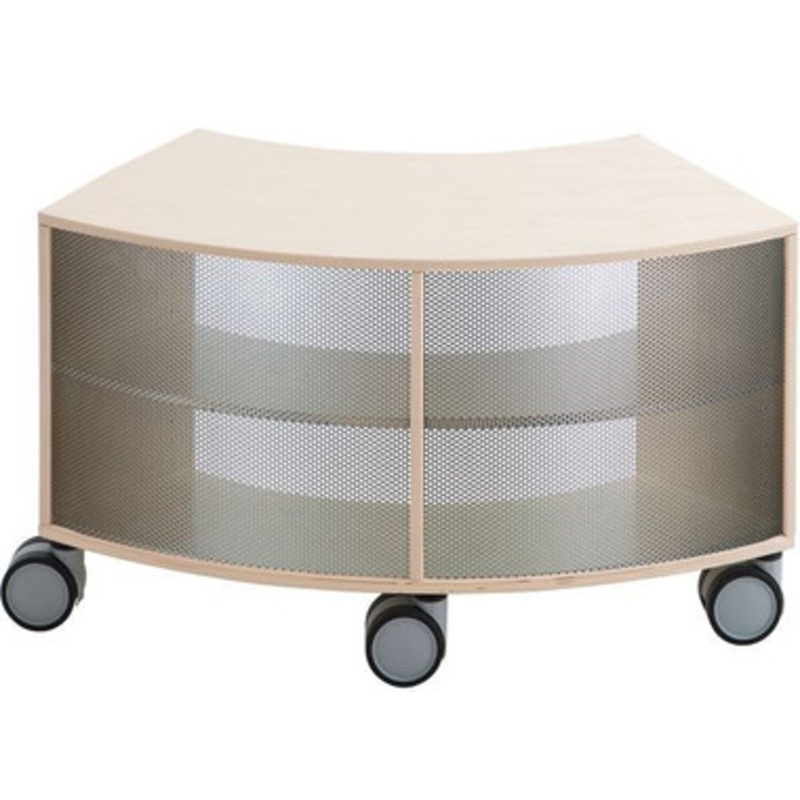 Move Upp Low Curved Cabinet – Metal Outside Radius