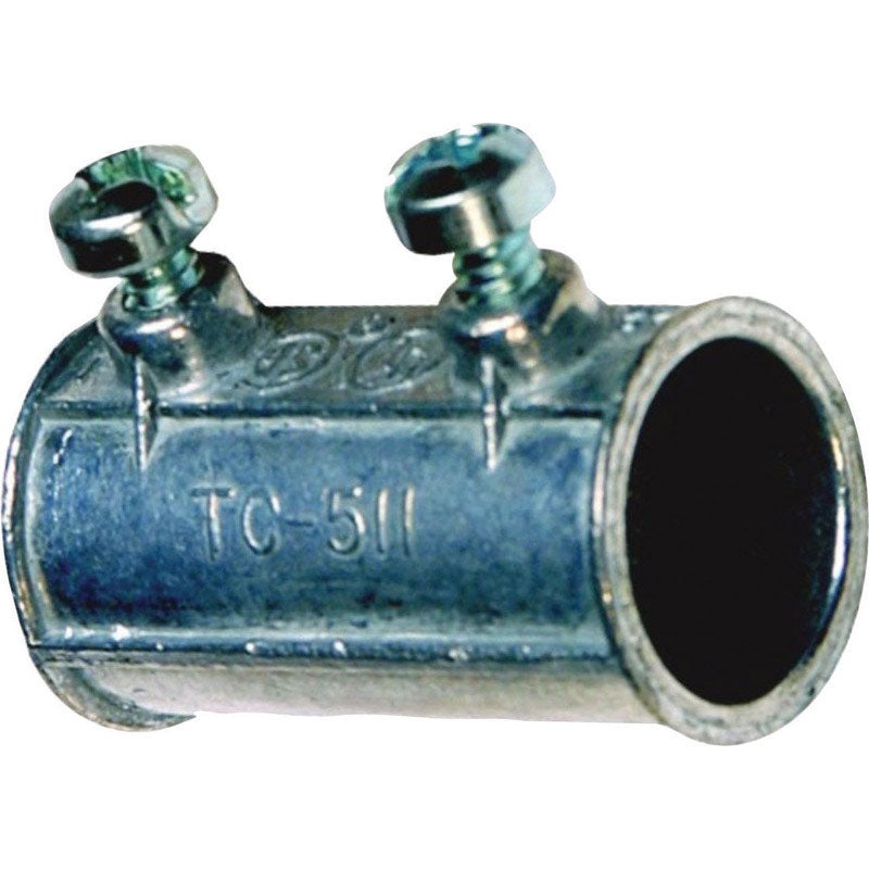 Sigma 1-1/2 in. Dia. Zinc Set Screw Coupling EMT