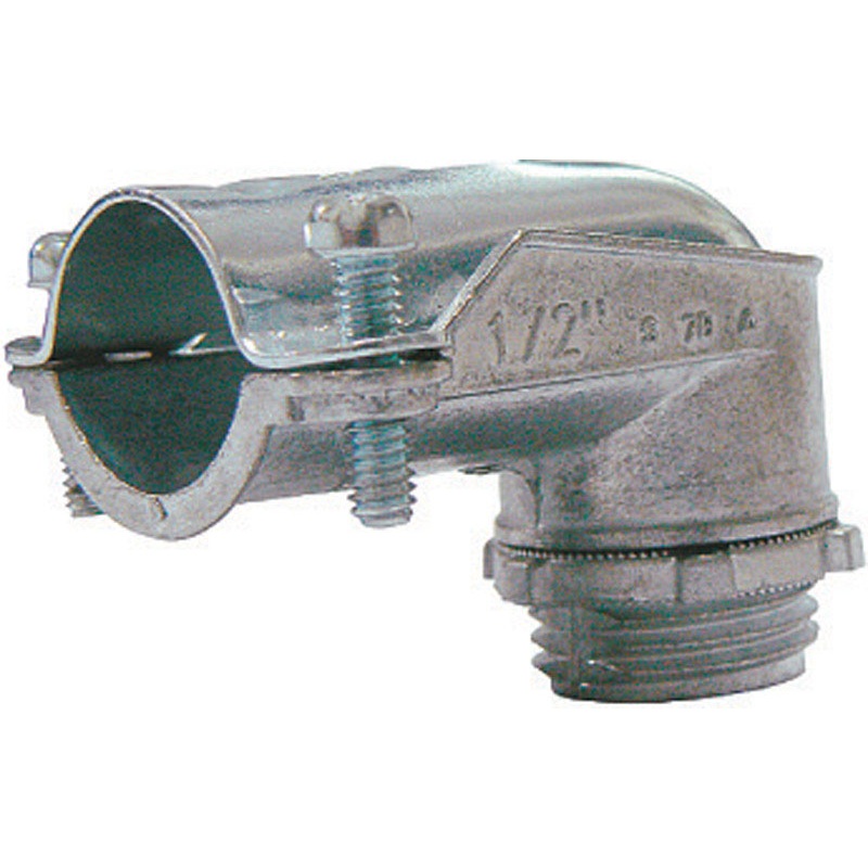Sigma 1/2 in. Dia. Zinc Flex Angle Connector