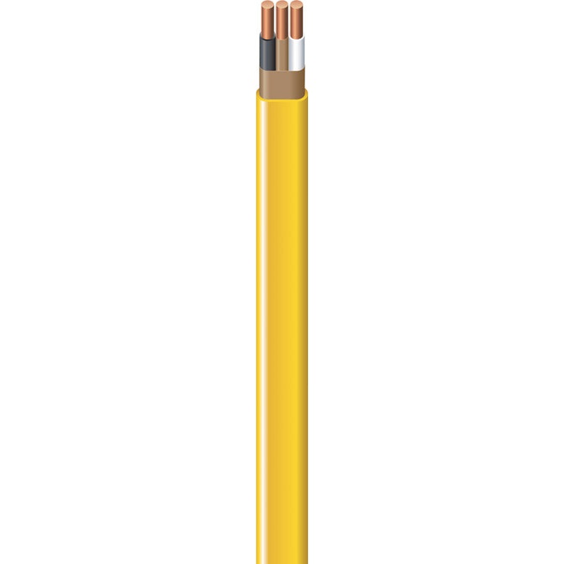 Southwire 25 ft. 12/2 Romex Type NM-B WG Non-Metallic Wire Yellow