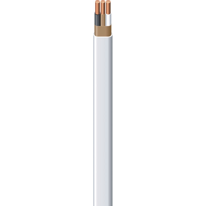 Southwire 25 ft. 14/2 Romex Type NM-B WG Non-Metallic Wire White