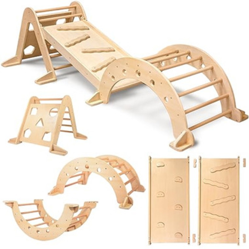 Wooden Montessori Climbing Set 3-Pieces