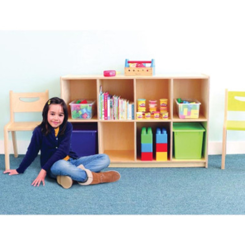 8 Cubby Backpack Storage Cabinet