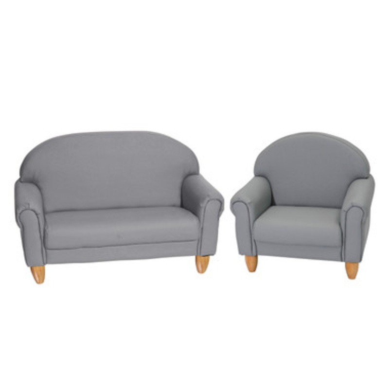 AS WE GROW Chair and Sofa – Gray