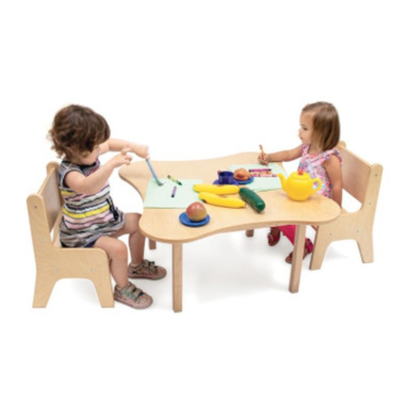 Flower Toddler Table and Chair Set