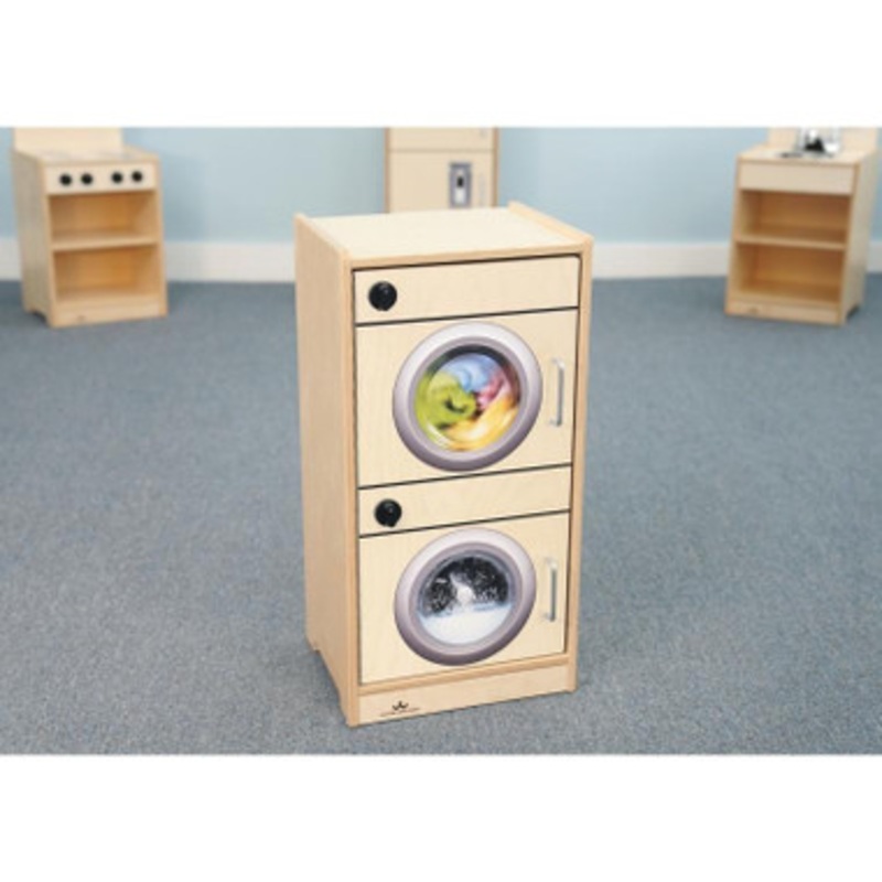 Let’s Play Toddler Natural Toy Washer and Dryer