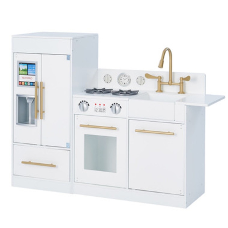 Little Chef Charlotte Modern White Play Kitchen