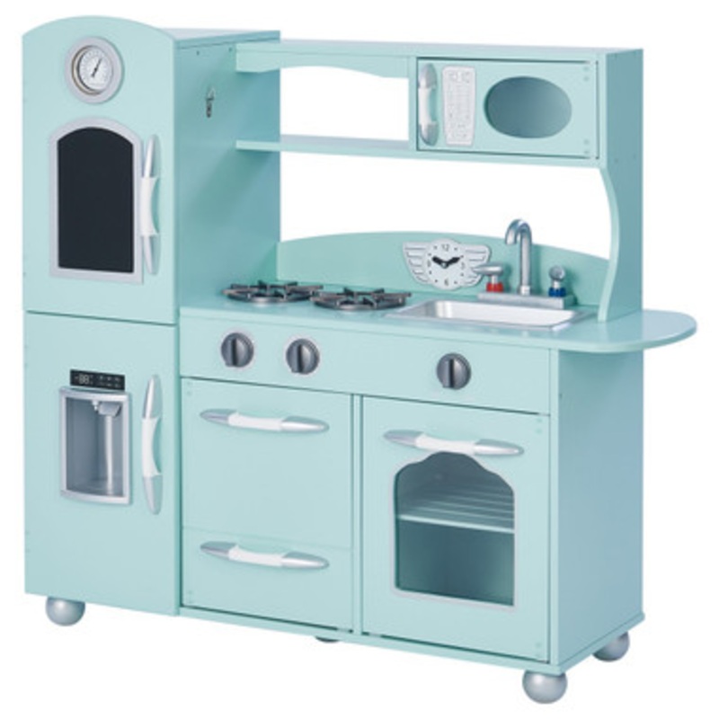 Little Chef Westchester Mint Retro Play Kitchen