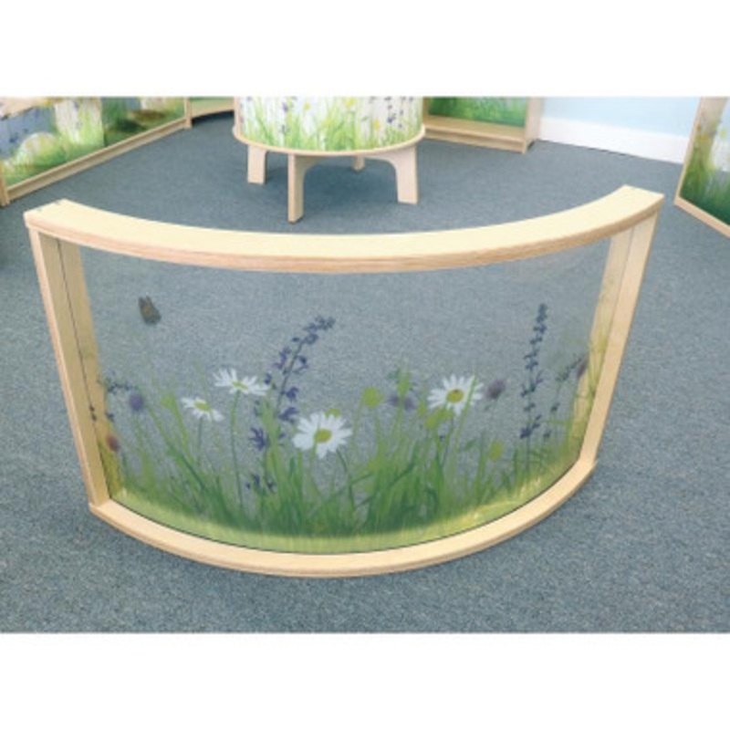 Nature View Curved Divider Panel 24 H