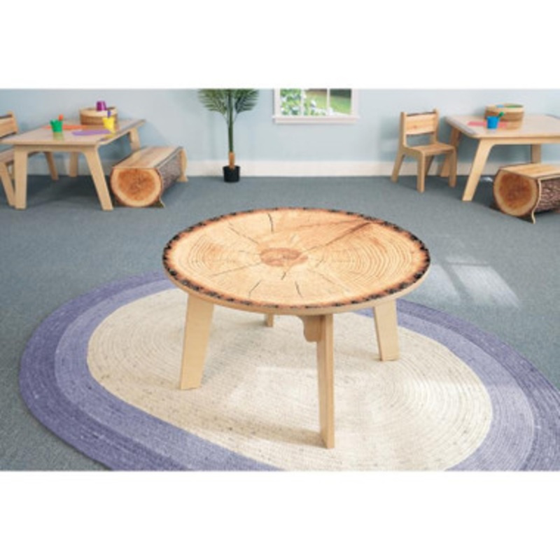 Nature View Live Edge Round Table 20 H