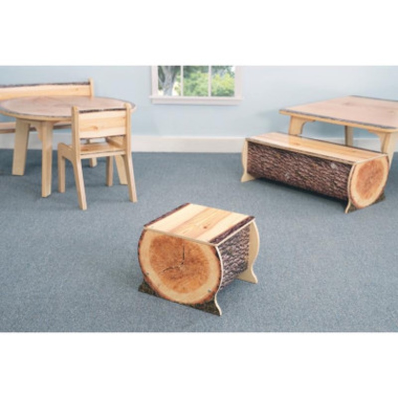 Nature View Live Edge Small Log Bench 12 H