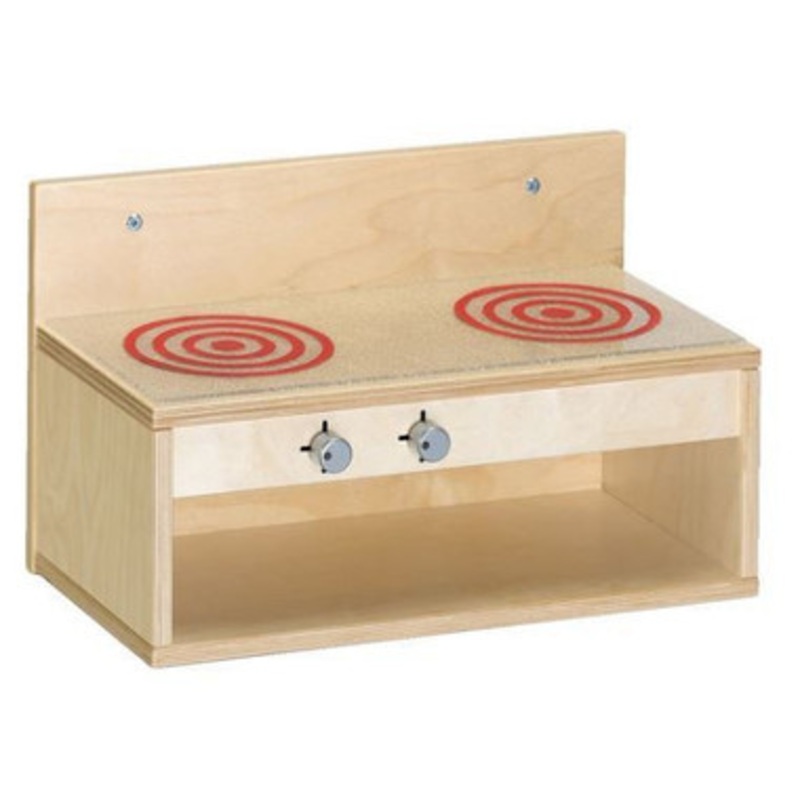 Perforated Wall Panel Play Stove Attachment