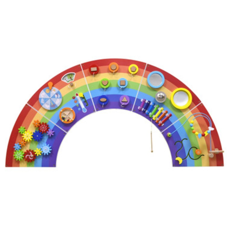 Rainbow Activity Wall Panel Toy