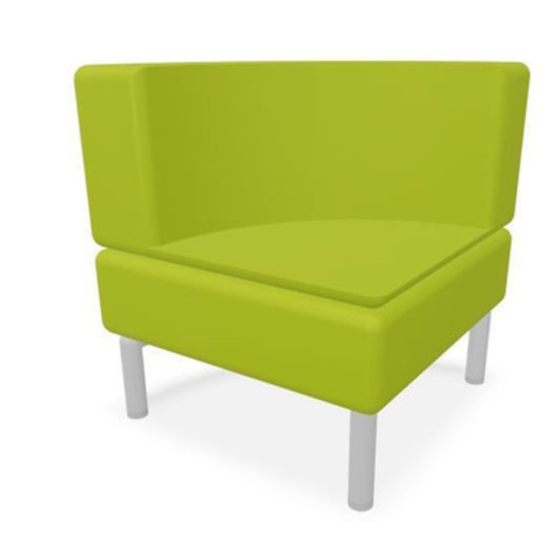 Rebello Rounded Corner Modular Seat – Synthetic Leather