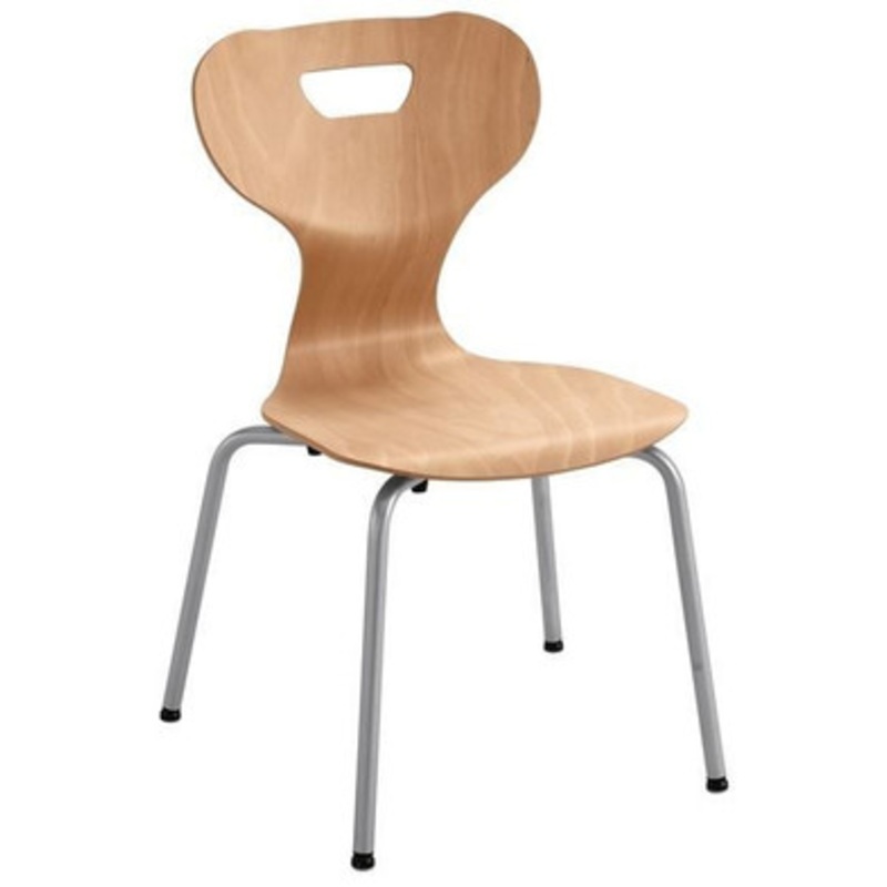 Solit:sit Four-Legged Wood Shell Classroom Chairs