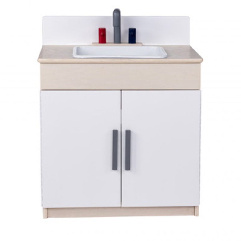 White Play Sink – Assembled