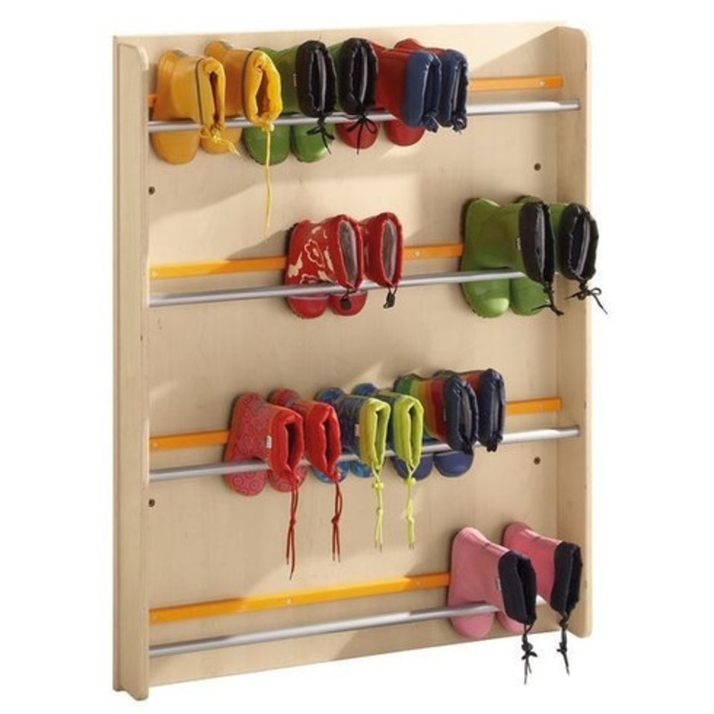 Classroom Shoe & Boot Wall Rack