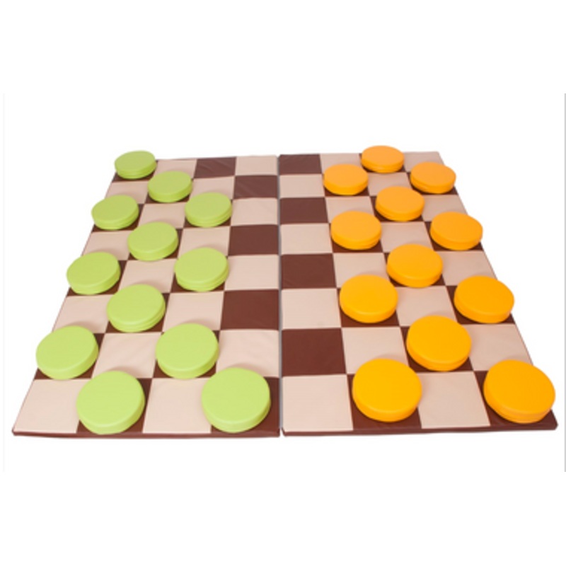 Giant Checkers Floor Game