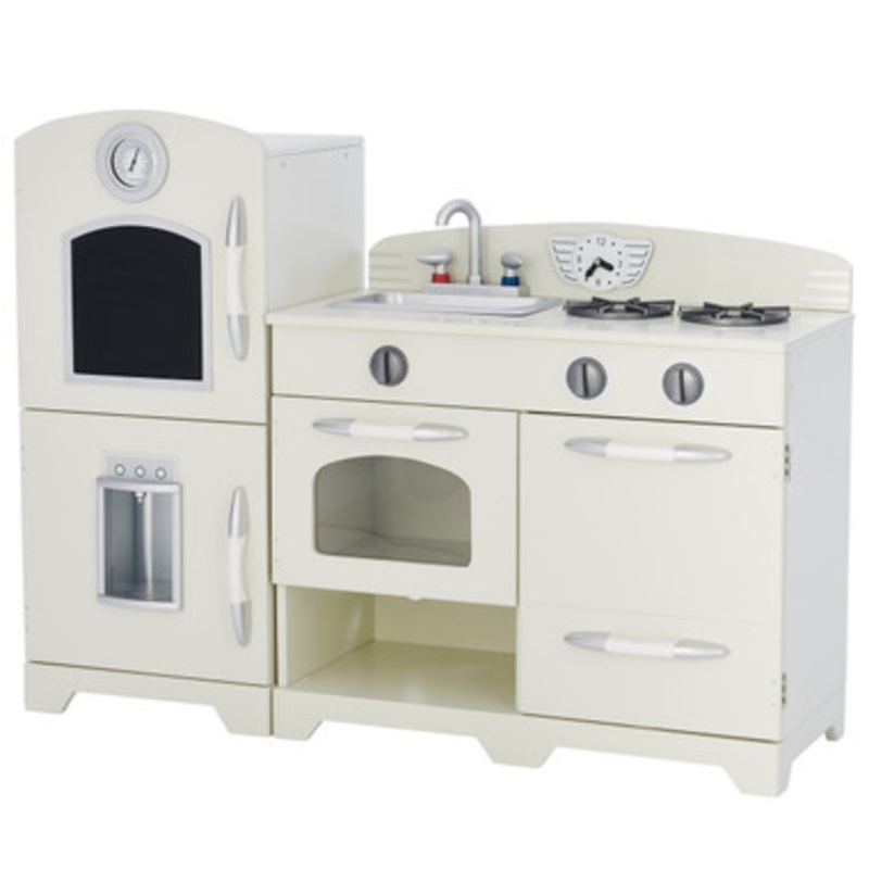 Little Chef Fairfield Ivory Retro Play Kitchen