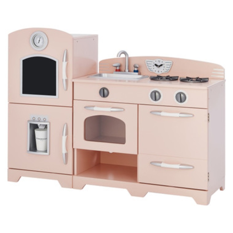 Little Chef Fairfield Retro Pink Play Kitchen