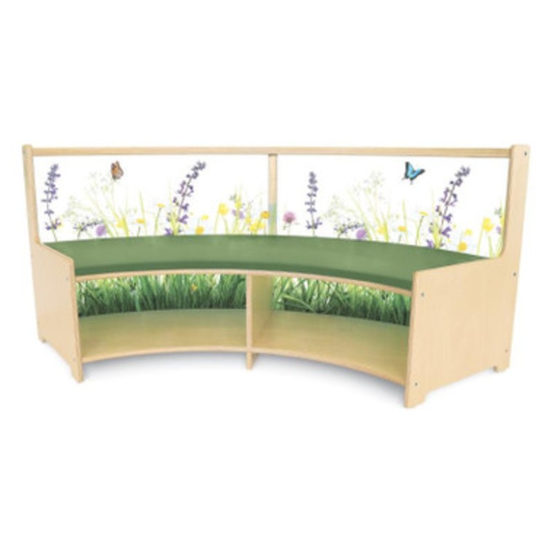 Nature View Curve Out Couch