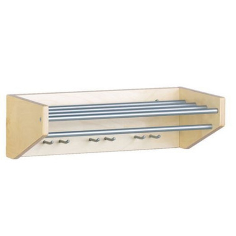 Perforated Wall Panel Wardrobe Attachment