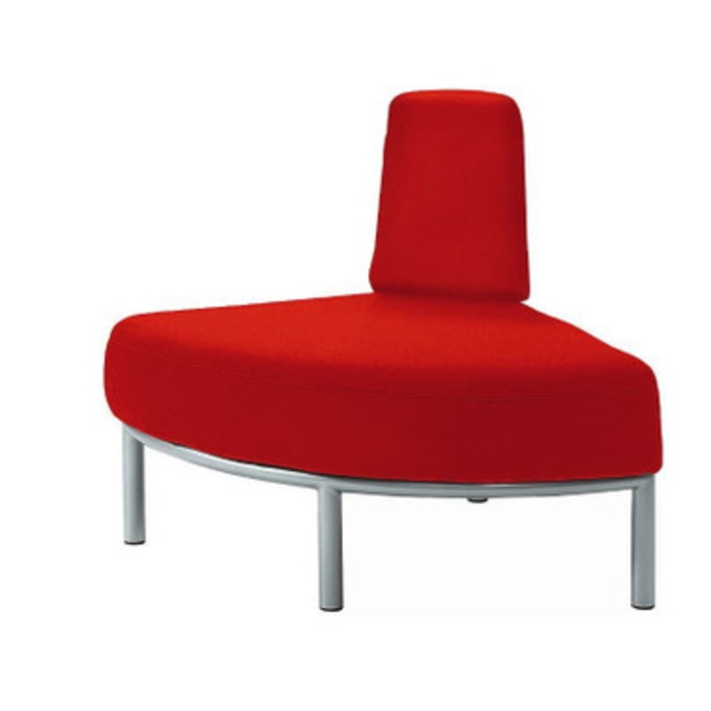 Rebello Quarter-Circle Modular Seat – Synthetic Leather