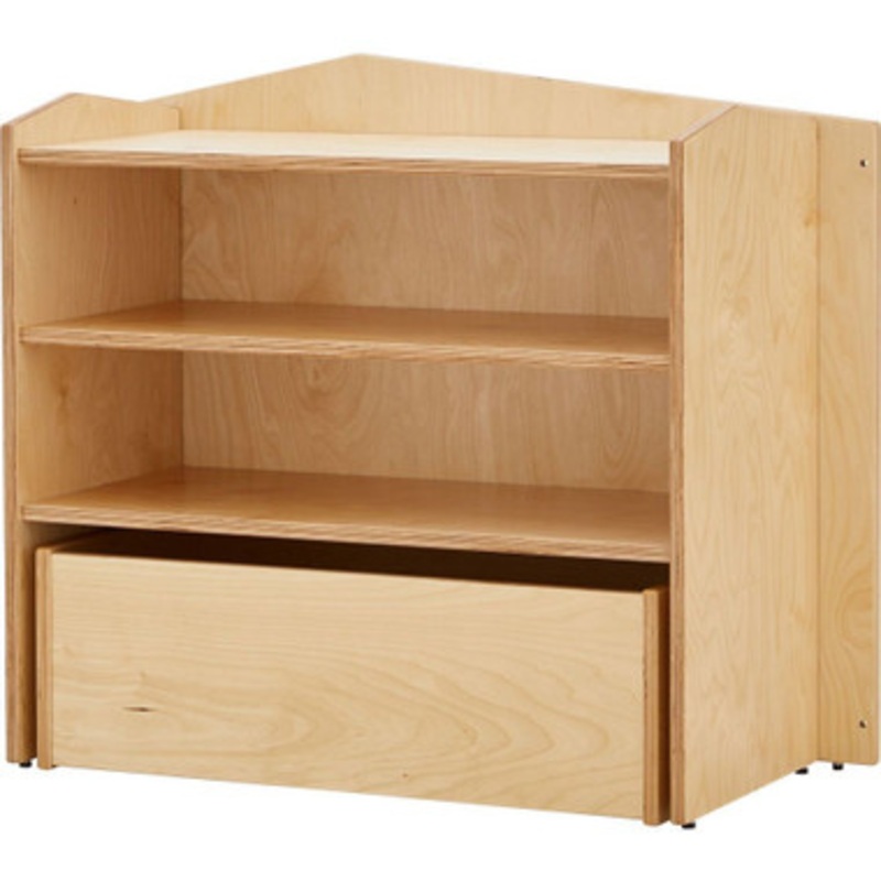 rise.upp Shelf Unit Play Panel Partition without Mirror