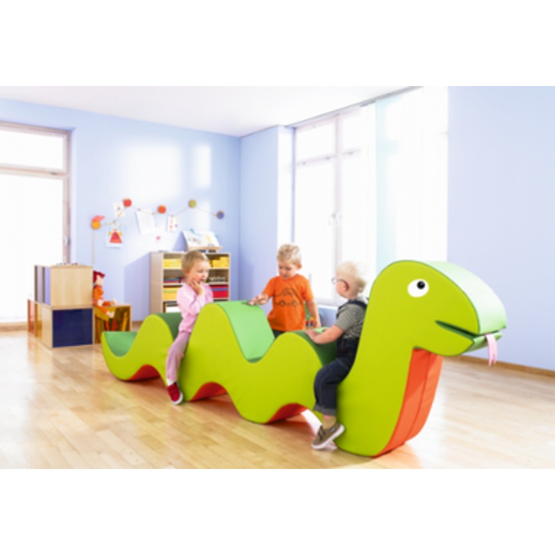 Sit and Play Snake Soft Indoor Climber
