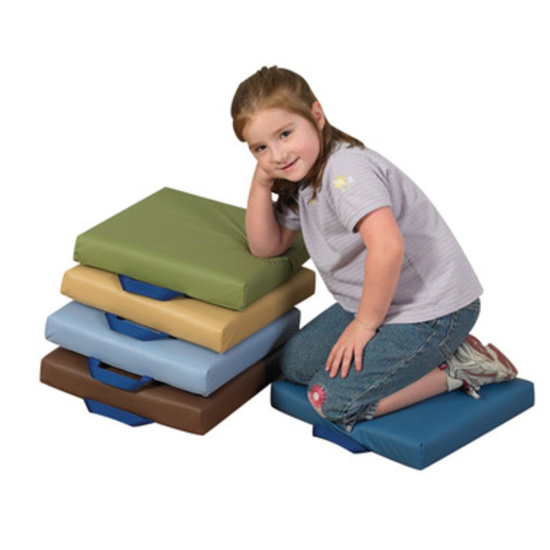 Square Floor Cushions, Woodland – Set of 6
