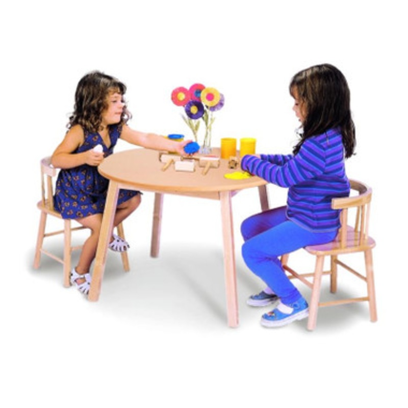 Wooden Kids Table and Chairs Set